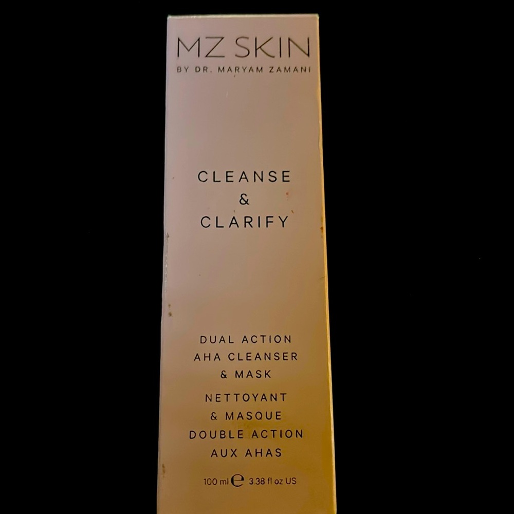 #7.   MZ Skin  Cleanse & Clarify. By Dr Zamani